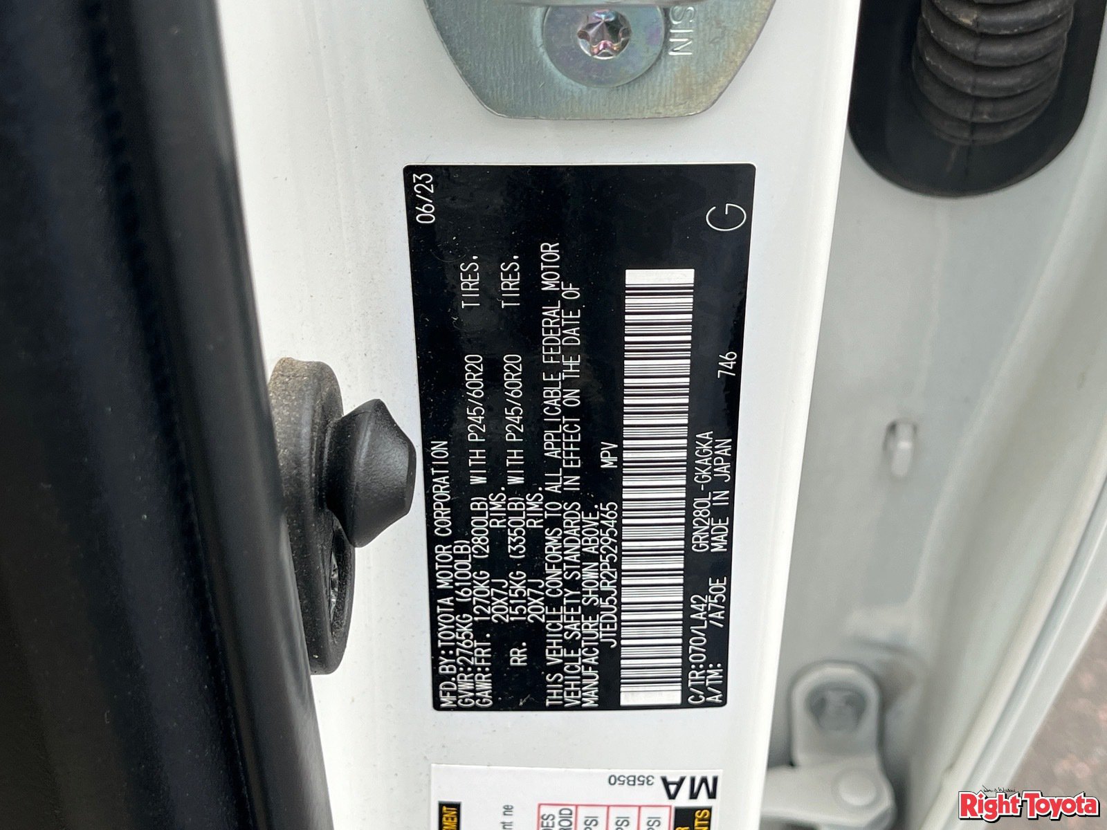 Certified 2023 Toyota 4Runner Limited RWD image 34