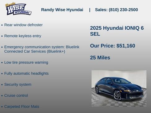 New 2025 Hyundai Ioniq 6 SEL AWD/4WD image 10