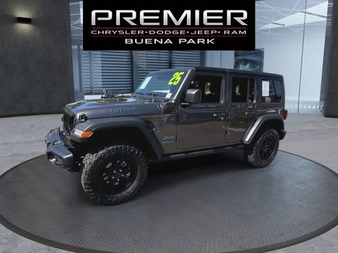 Used 2025 Jeep Wrangler Unlimited Sport S 4xe AWD/4WD image 4