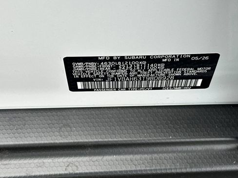 New 2026 Subaru WRX Premium w/ Accessory Package #2 AWD/4WD image 31