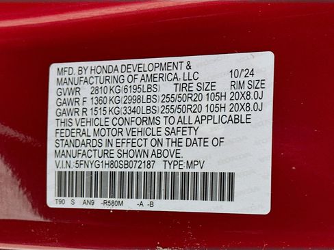 Used 2025 Honda Pilot Elite image 34
