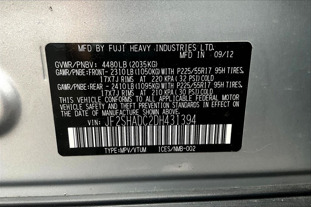 Used 2013 Subaru Forester 2.5X Premium w/ Popular Pkg 2 AWD/4WD image 19