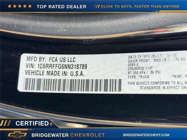 Used 2022 RAM 1500 Big Horn AWD/4WD image 14
