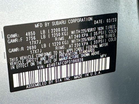 Used 2023 Subaru Outback Premium image 24