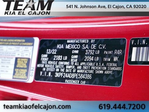 Certified 2023 Kia Forte LXS image 30