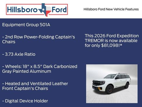 New 2026 Ford Expedition Tremor AWD/4WD image 5