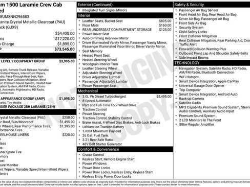 Used 2022 RAM 1500 Laramie AWD/4WD image 2