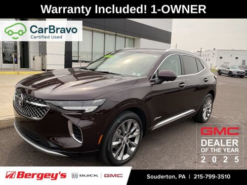 Certified 2021 Buick Envision Avenir w/ Technology Package II AWD/4WD image 1