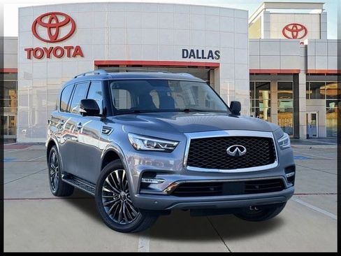 Used 2021 INFINITI QX80 Premium Select w/ Cargo Package image 1