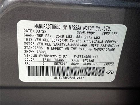 Used 2023 INFINITI Q50 Luxe w/ Cargo Package RWD image 25