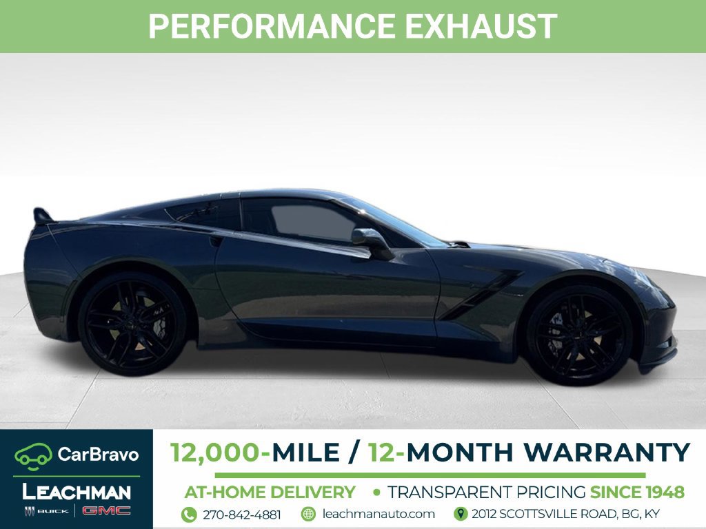 Certified 2019 Chevrolet Corvette Stingray Coupe w/ 1LT RWD image 2