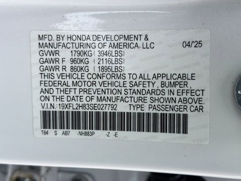 Used 2025 Honda Civic Sport image 33