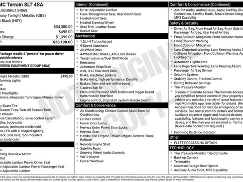 Used 2024 GMC Terrain SLT image 2