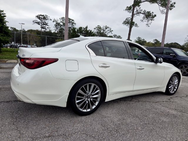 Certified 2023 INFINITI Q50 Luxe w/ Cargo Package RWD image 7