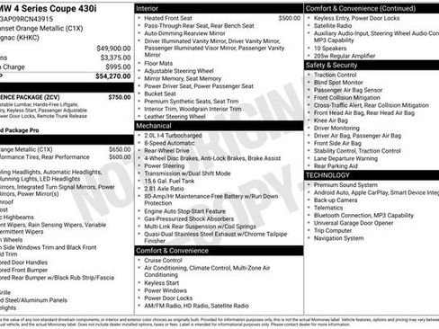 Used 2024 BMW 430i Coupe w/ Convenience Package RWD image 11