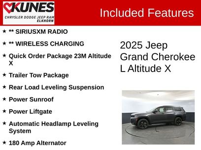 New 2025 Jeep Grand Cherokee L Altitude