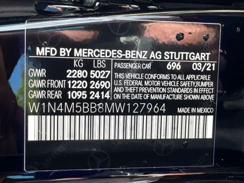 Used 2021 Mercedes-Benz GLB 35 AMG 4MATIC image 33