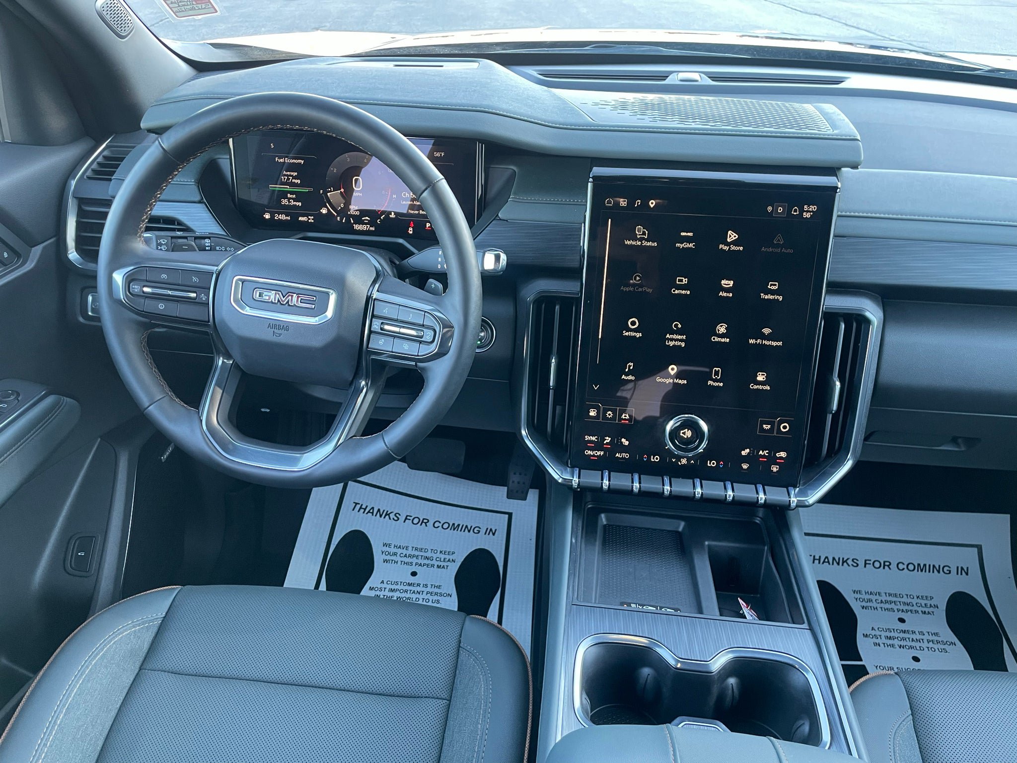 Used 2025 GMC Acadia AT4 w/ LPO, Floor Liner Package AWD/4WD image 13