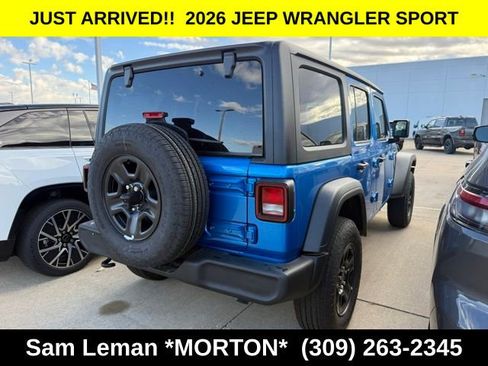 New 2026 Jeep Wrangler Sport image 8