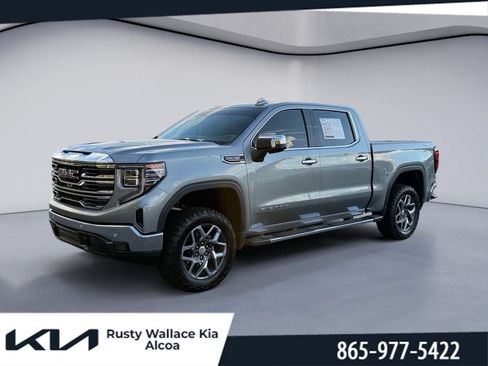Used 2024 GMC Sierra 1500 SLT w/ SLT Premium Plus Package AWD/4WD image 1