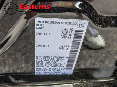 New 2026 Nissan Altima 2.5 SV FWD image 29