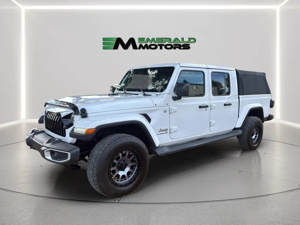 Used 2020 Jeep Gladiator Overland w/ Uconnect 4C Nav & Sound Group AWD/4WD image 1