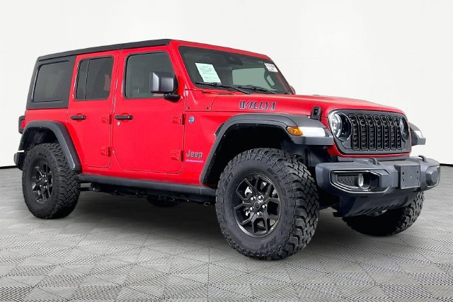 Used 2025 Jeep Wrangler Unlimited Sport S 4xe AWD/4WD image 2