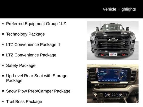 Certified 2026 Chevrolet Silverado 2500 LTZ w/ Trail Boss Package AWD/4WD image 16