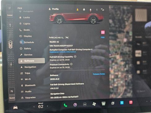 Used 2023 Tesla Model X AWD/4WD image 3