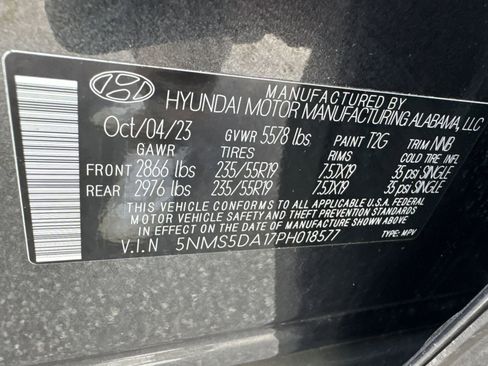 Used 2023 Hyundai Santa Fe Limited image 33