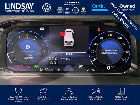 Certified 2025 Volkswagen Atlas Peak Edition SE image 27