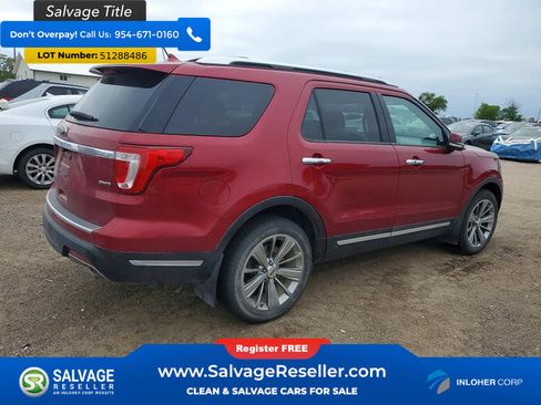 Used 2018 Ford Explorer Limited AWD/4WD image 4