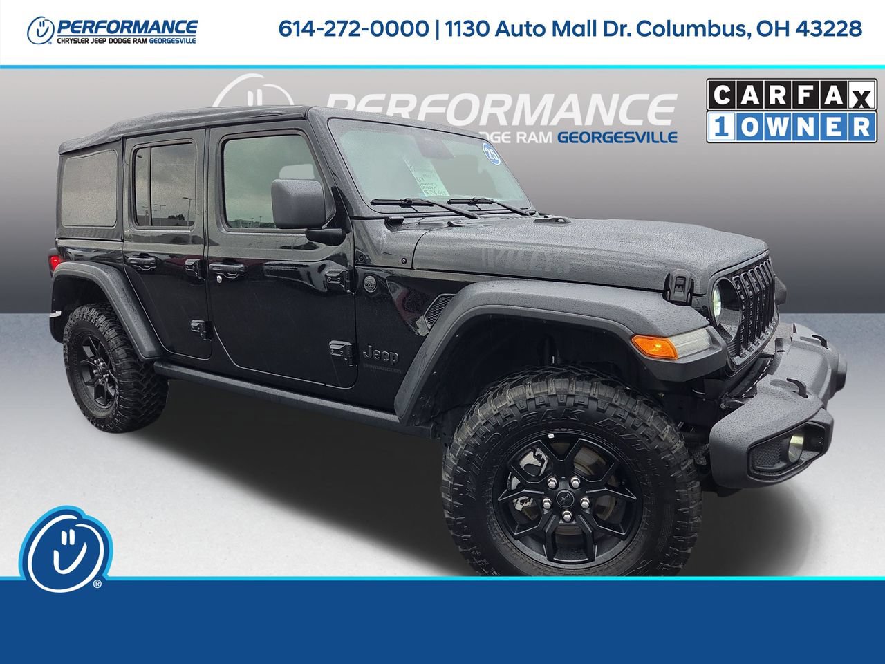 Used 2025 Jeep Wrangler Unlimited Sport AWD/4WD image 1