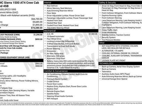 Certified 2023 GMC Sierra 1500 AT4 w/ Technology Package image 36