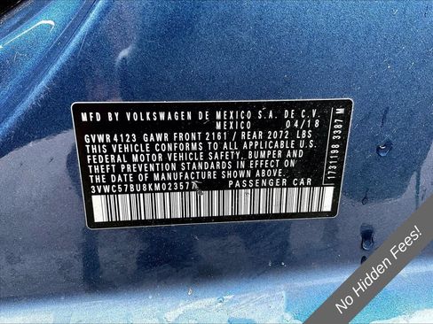 Used 2019 Volkswagen Jetta S FWD image 19