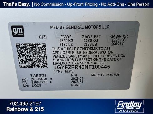 Used 2022 Cadillac XT4 Sport w/ LPO, ONYX Package image 33