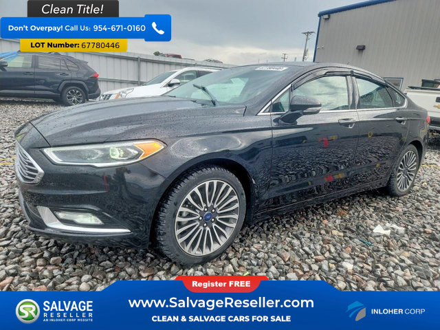 Used 2017 Ford Fusion SE w/ Fusion SE Technology Package FWD image 1