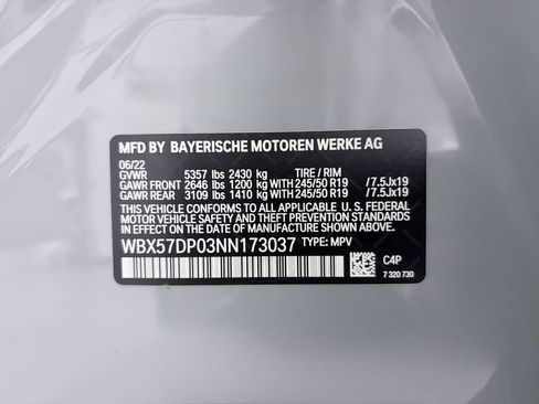 Used 2022 BMW X3 xDrive30i w/ M Sport Package 2 AWD/4WD image 24