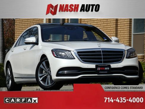 Used 2019 Mercedes-Benz S 450 Sedan image 1