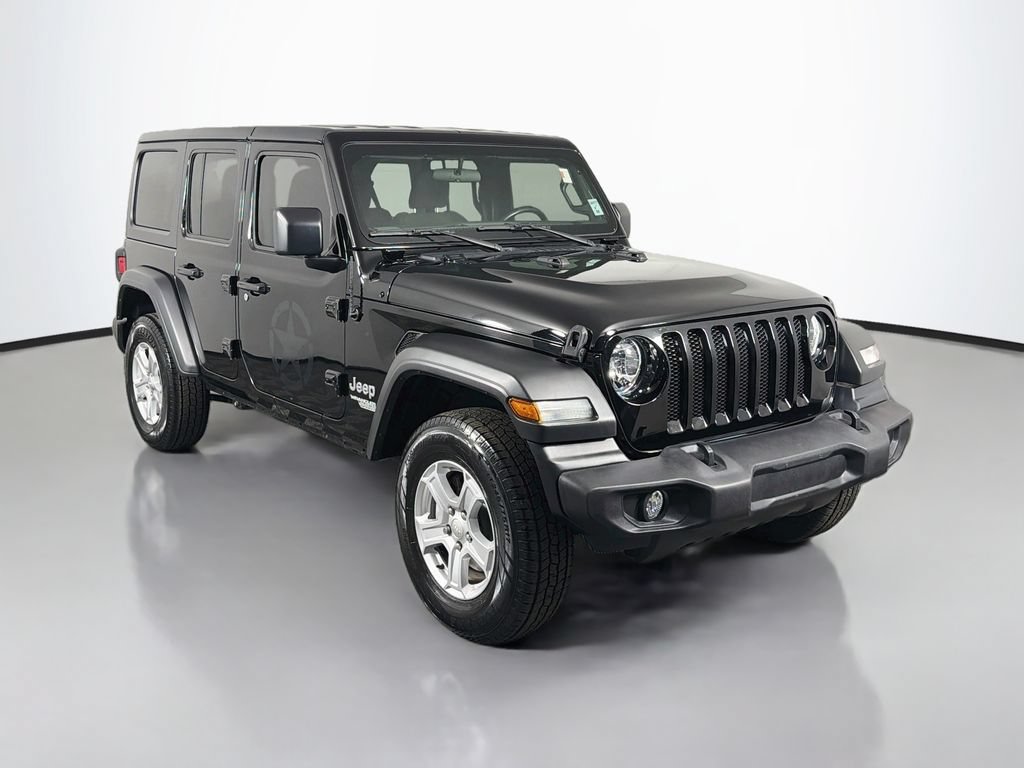Used 2021 Jeep Wrangler Unlimited Sport AWD/4WD image 1
