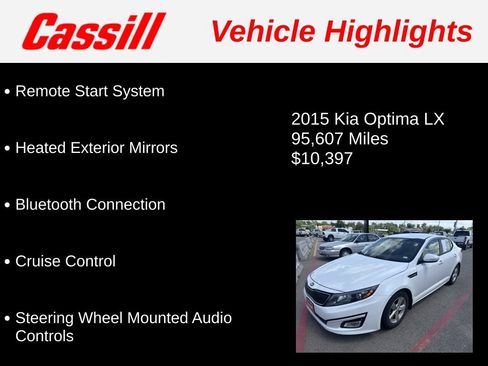 Used 2015 Kia Optima LX FWD image 3