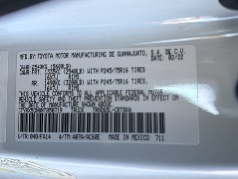 Used 2022 Toyota Tacoma SR RWD image 21