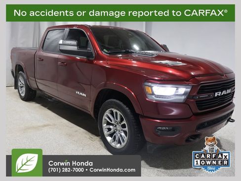 Used 2022 RAM 1500 Laramie w/ Sport Appearance Package image 1