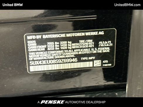 Used 2025 BMW X5 xDrive50e w/ M Sport Package AWD/4WD image 22