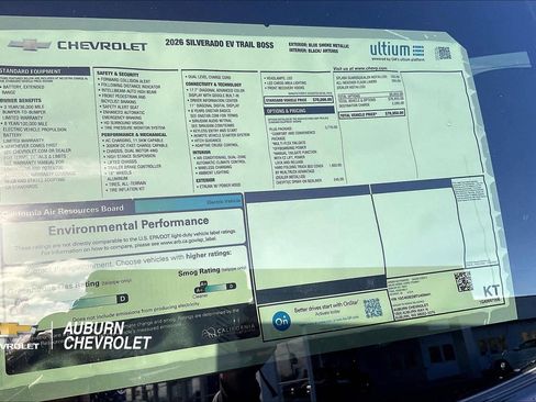 New 2026 Chevrolet Silverado EV Trail Boss w/ Plus Package image 14