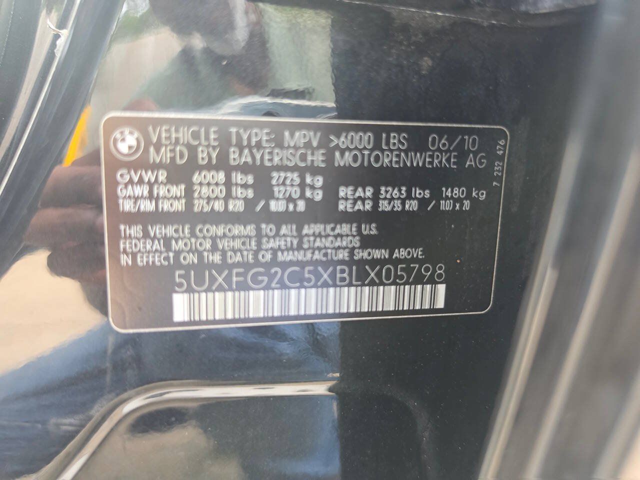 Used 2011 BMW X6 xDrive35i AWD/4WD image 58