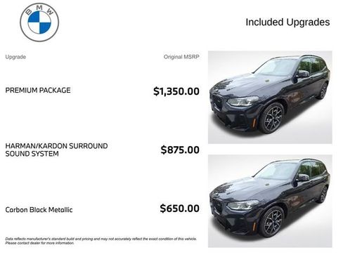 Certified 2023 BMW X3 M40i w/ Premium Package AWD/4WD image 3