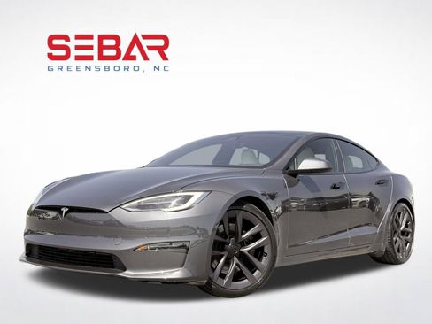 Used 2022 Tesla Model S Plaid AWD/4WD image 1