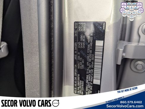 Certified 2022 Volvo XC60 B6 Inscription w/ Advanced Package image 27