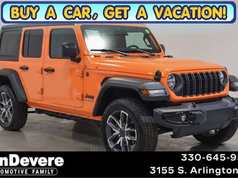 Used 2025 Jeep Wrangler Unlimited Sport S 4xe w/ Convenience Group AWD/4WD image 1